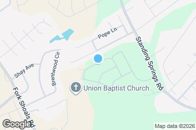 Map image of the property - 413 Stonefence Dr
