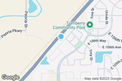 Map image of the property - 10593 Racine St