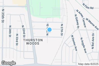 Map image of the property - 5820 N 29th St