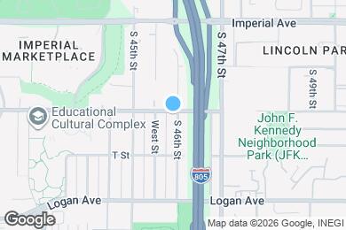 Map image of the property - 504 S 46th St