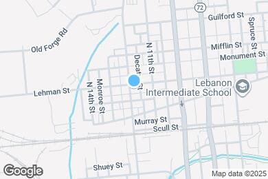 Map image of the property - 1134 Lehman St