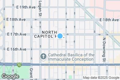 Map image of the property - 1650 Pearl St