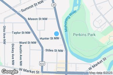Map image of the property - 848 Hunter St NW