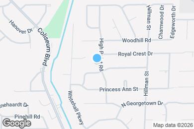 Map image of the property - 1007 High Point Rd