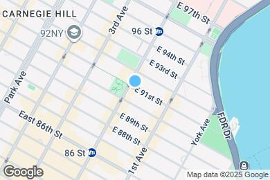 Map image of the property - 306 E 91st St