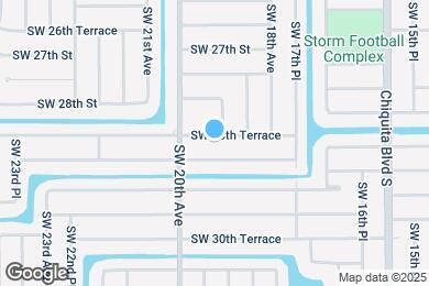 Map image of the property - 1904 SW 28th Terrace