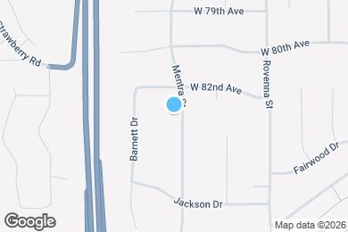 Map image of the property - 8204 Mentra St