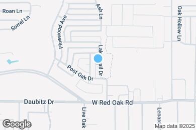 Map image of the property - 131 Lake Trail Dr