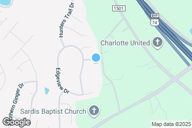 Map image of the property - 1003 Glen Hollow Dr