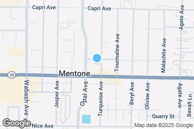 Map image of the property - 1321 Turquoise Ave