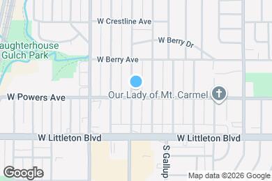 Map image of the property - 5584 S Datura St