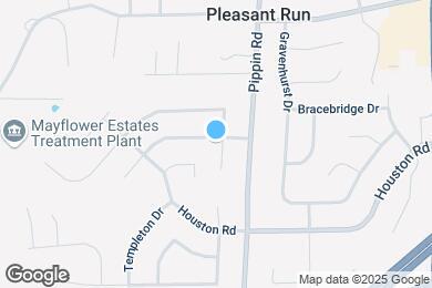 Map image of the property - 2737 Overdale Dr