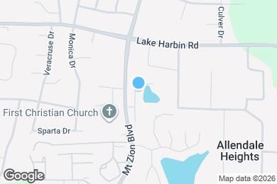 Map image of the property - 6432 E Meyer Dr