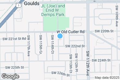 Map image of the property - 22045 SW 114th Ave