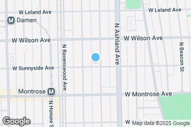 Map image of the property - 4502 N Paulina St