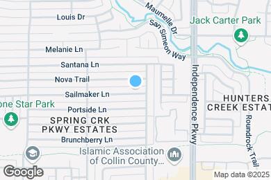 Map image of the property - 3209 Sailmaker Ln
