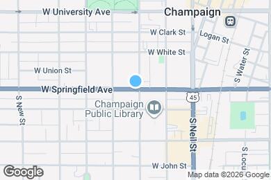 Map image of the property - 309 W Springfield Ave