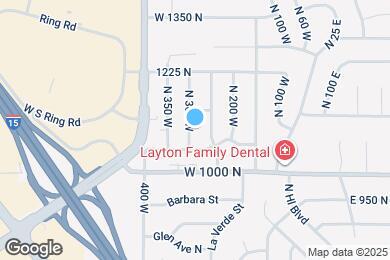 Map image of the property - 1096 N 300 W