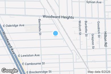 Map image of the property - 525 E Woodland St