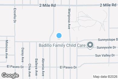 Map image of the property - 71984 Sunnyslope Dr