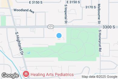 Map image of the property - 1648 E 3350 S