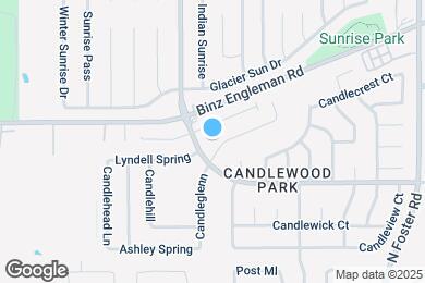 Map image of the property - 3719 Candleglenn