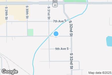 Map image of the property - 3115 8th Ave S