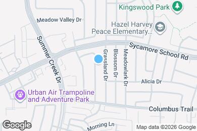 Map image of the property - 7701 Brook Meadow Ln
