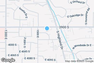 Map image of the property - 1555 E Lanebrook Ln