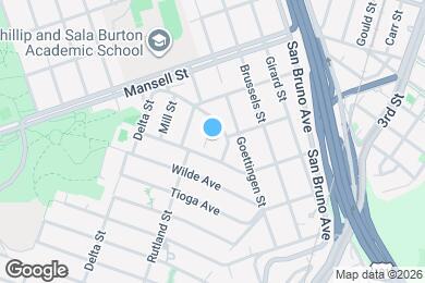 Map image of the property - 51 Bishop St