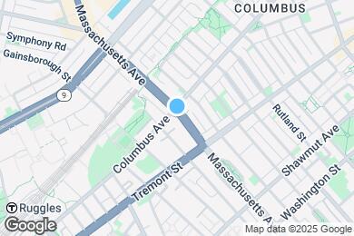 Map image of the property - 461 Massachusetts Ave
