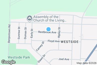 Map image of the property - 901 Restbrook Ave