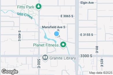 Map image of the property - 3200 S 600 E