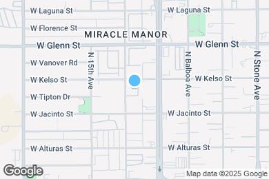 Map image of the property - 455 W Kelso St