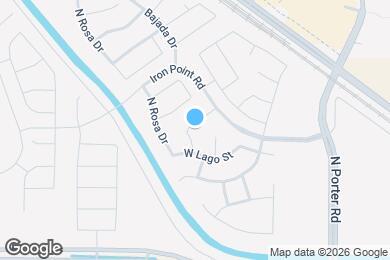Map image of the property - 16971 N Quinto Dr
