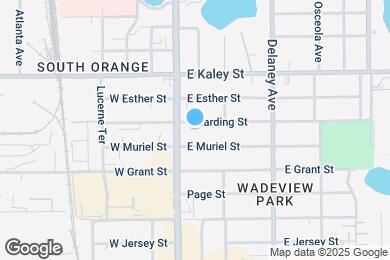 Map image of the property - 110 E Harding St