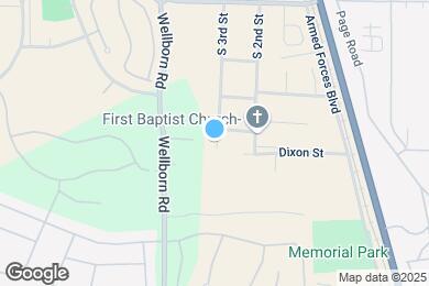 Map image of the property - 805 S 3rd St