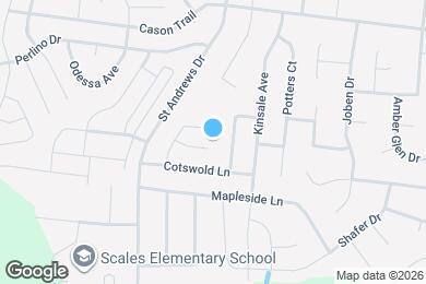 Map image of the property - 3314 Velvet Court