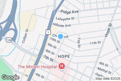 Map image of the property - 282 Highland Ave