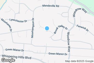 Map image of the property - 6800 Brook Terrace Dr