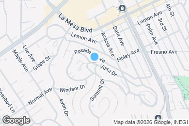 Map image of the property - 8090 Vista Dr