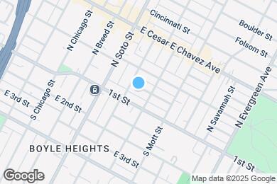 Map image of the property - 2514 Pennsylvania Ave