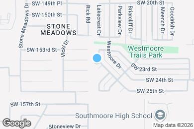 Map image of the property - 1803 SW 24th St