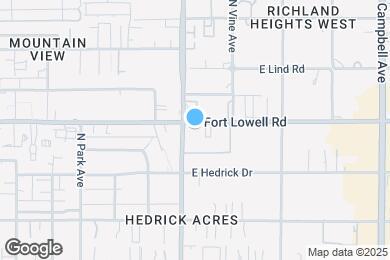 Map image of the property - College Town Tucson- Near The U of A