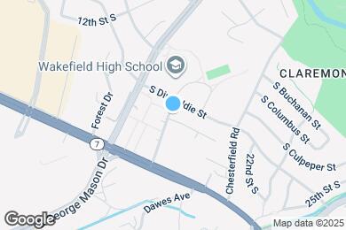 Map image of the property - 1401 S Greenbrier St
