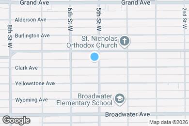 Map image of the property - 505 Clark Ave