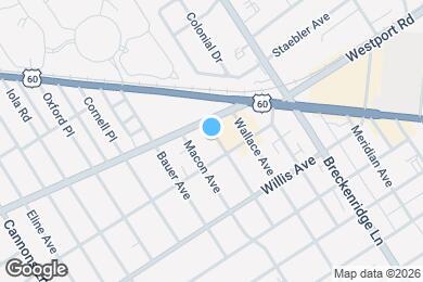 Map image of the property - 310 Wendover Ave
