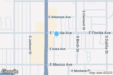 Map image of the property - 1520 S Albion