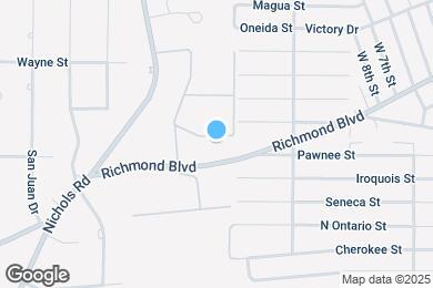 Map image of the property - 43 Richmond Blvd