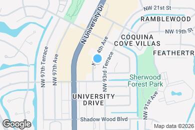 Map image of the property - 1731 NW 94th Ave